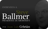 Entrevista a Steve Ballmer en el País