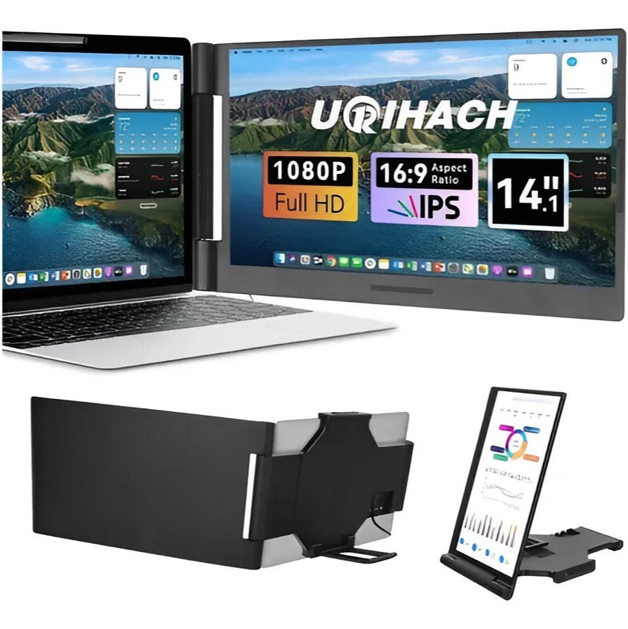 Monitor portátil Full HD de 14 pulgadas