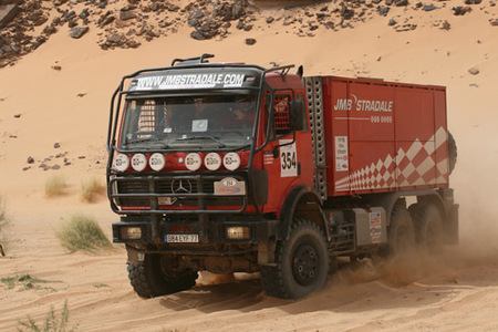 Rally de Tunez, camión