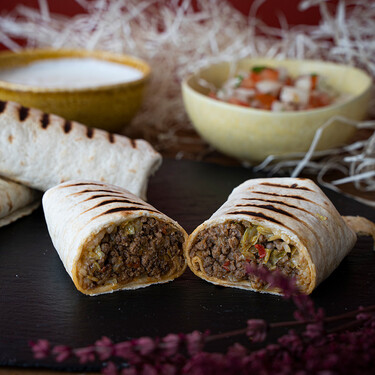 Burritos mexicanos de carne picada, la mejor receta para hacer competencia a los tacos