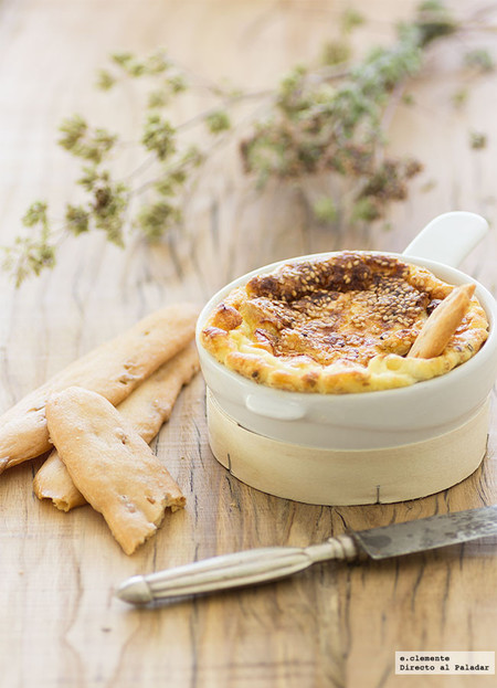 Crema de queso camembert. Receta