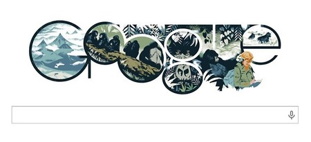 Un doodle homenajea el aniversario de Dian Fossey