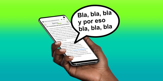 Leer Texto Movil Android