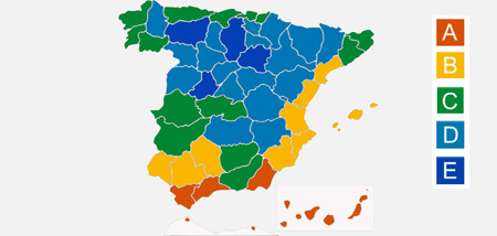 Zonas Climaticas Espana Cte