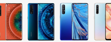 Así queda la serie OPPO Find X2: en qué se diferencian los OPPO Find X2, X2 Pro, X2 Neo y X2 Lite