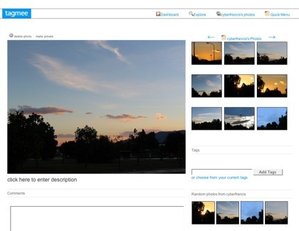 Tagmee, un lugar más donde gestionar nuestras imágenes online