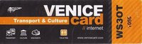 VeniceCard, tarjeta de descuentos y beneficios en Venecia