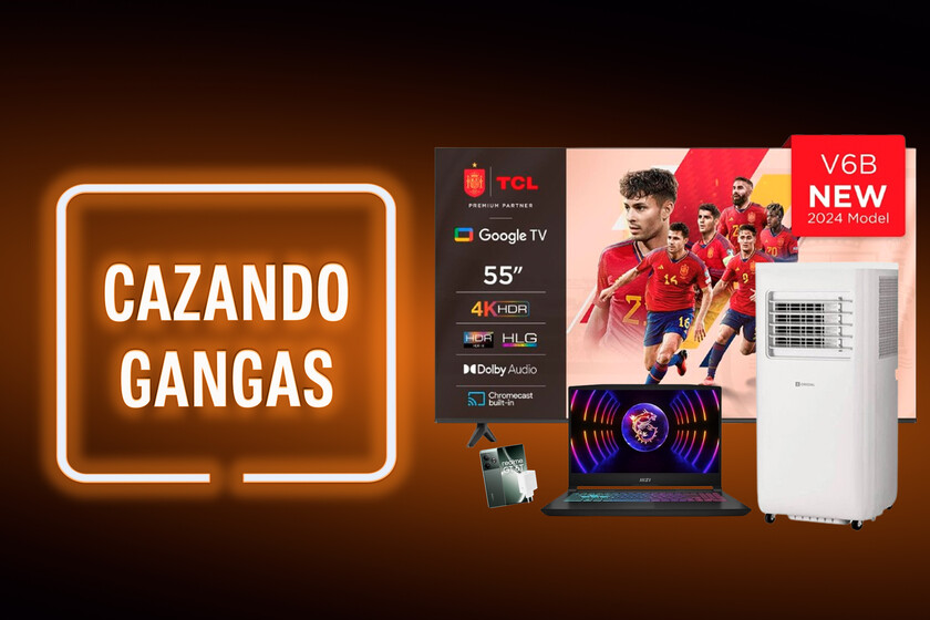 Cazando Gangas: estrenar una nueva televisión, móvil o aire acondicionado portátil sale mucho más barato con estos decuentazos