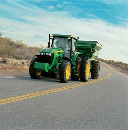 Conducción eficiente con tractor