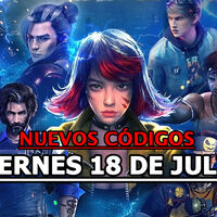 Free Fire MAX, códigos gratuitos del Viernes 18 de julio 
