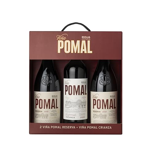 VIÑA POMAL Estuche regalo - 2 Reserva + 1 Crianza - D.O. Rioja