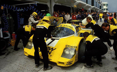 El día que Ayrton Senna pilotó un Porsche 956