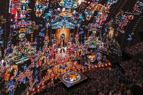 U2 Performing At Sphere In Las Vegas On Nov 4 2023 By Chris Combe 2