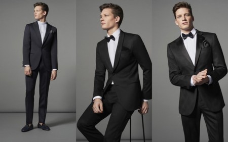 Celebrando cuarenta años de éxito, Giorgio Armani presenta una colección de  trajes para ocasiones especiales.