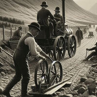 Un escocés estaba harto de los baches ingleses del siglo XIX. Hoy el paquete de Amazon te llega en un día gracias al invento que cambió la historia