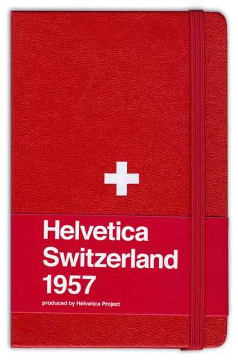 Moleskine Helvetica Red, edición limitada