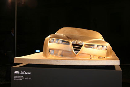 Escultura del Alfa Brera de bronce