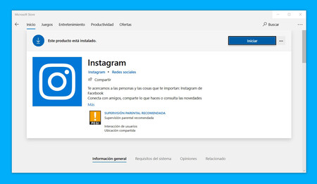La aplicación de Instagram de la Microsoft Store se convierte en una PWA completa