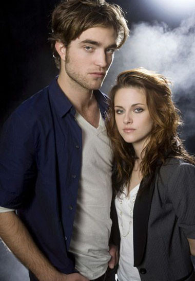 Robert Pattinson y Kristen Stewart, los protagonistas de 'Crepúsculo'