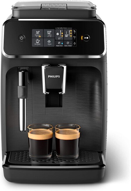 Philips Ep2220 10 Cafetera Superautomatica Acero Inoxidable Negro Mate Philips Ep2220 10 Cafetera Superautomatica Acero Inoxidable Negro Mate