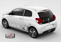 Peugeot 108 Línea S: personalización basada en la competición