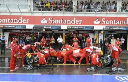 Fernando Alonso en la Q3 de Hockenheim