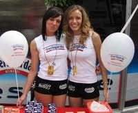 Las pitbabes de Monza en Superbikes