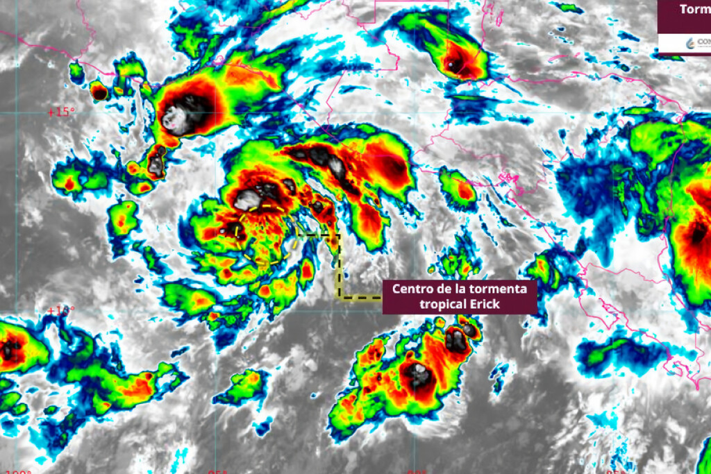 La tormenta tropical Erick podría impactar México como huracán categoría 2: esta es su trayectoria y los estados afectados . Noticias en tiempo real