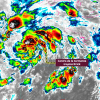 La tormenta tropical Erick podría impactar México como huracán categoría 2: esta es su trayectoria y los estados afectados 