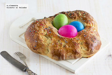 Pan italiano de Pascua. Receta de Semana Santa