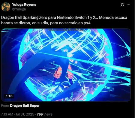 Dragon Ball Sparking Reacciones Ps4 Nintendo