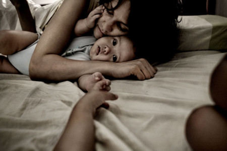 Quedarse en casa con los niños