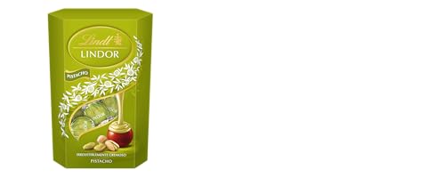 Lindt Caja de Bombones Chocolate con Leche y Pistacho 200g