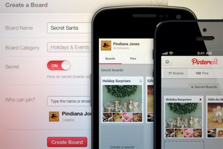 Llegan los tablones secretos a Pinterest