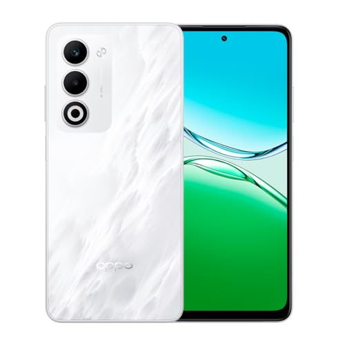 OPPO A5 Blanco Niebla + 256 GB + 4GB, Cámara 50MP + 5MP, AI, Resistencia al Agua y al Polvo