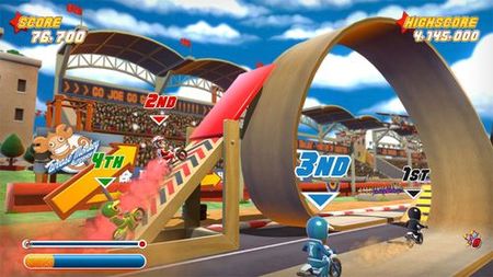 'Joe Danger'. Haciendo el loco sobre una moto