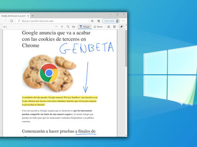 Microsoft Edge vuelve a ser la mejor opción para subrayar y anotar PDF gratis en Windows 10