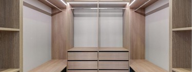 El armario de Leroy Merlin ideal para aprovechar el espacio: tiene puertas correderas y es económico