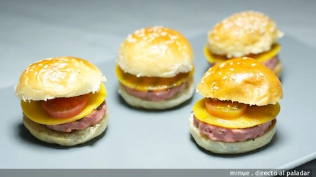 Receta de mini hamburguesas de pavo
