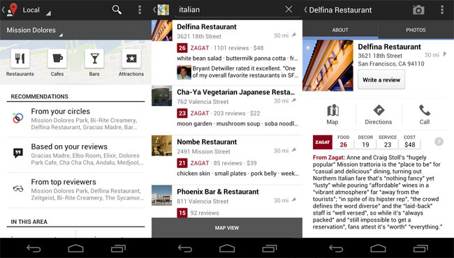 Google+ Places en Google Maps