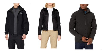 Chollos en tallas sueltas de abrigos y chaquetas The North Face, Helly Hansen y Columbia en Amazon