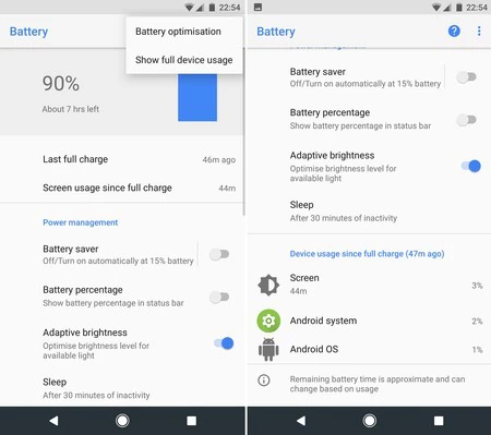 メニューバッテリー 0