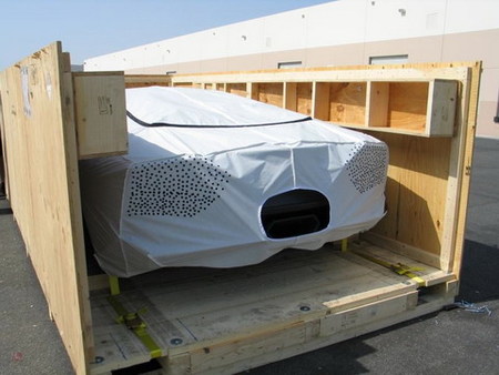 Desembalando el primer Lamborghini Reventón
