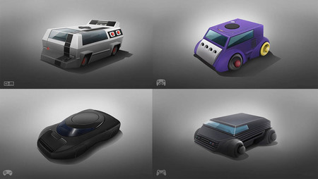 Estas ocho consolas de videojuegos se han convertido en coches