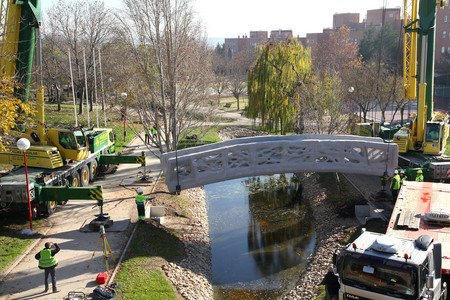Alcobendas Tiene El Primer Puente Peatonal Del Mundo Impreso En 3d