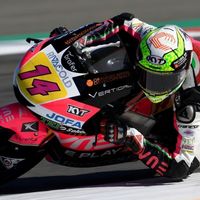 Tony Arbolino saldrá desde la pole en Brno tras una clasificación portentosa bajo la lluvia