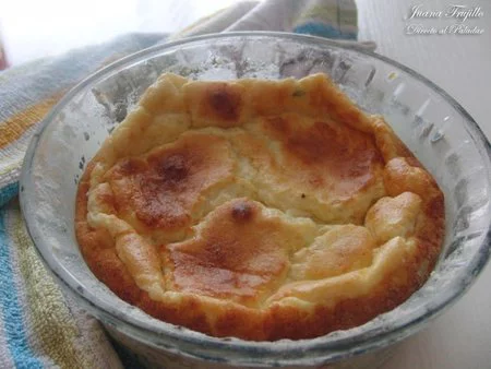 Receta de soufflé de queso, beicon y cebollino