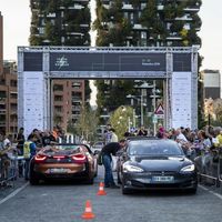 La mítica carrera Mille Miglia ya no es sólo de clásicos, ahora también hay eléctricos