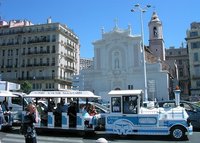 Trenes turísticos en Marsella