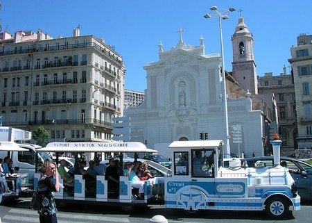 Trenes turísticos en Marsella